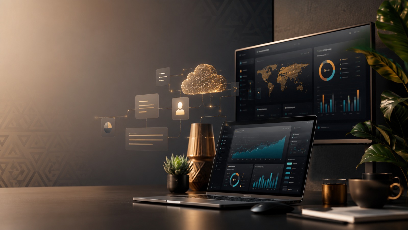 African Nomad software, SaaS and hosting solutions workspace