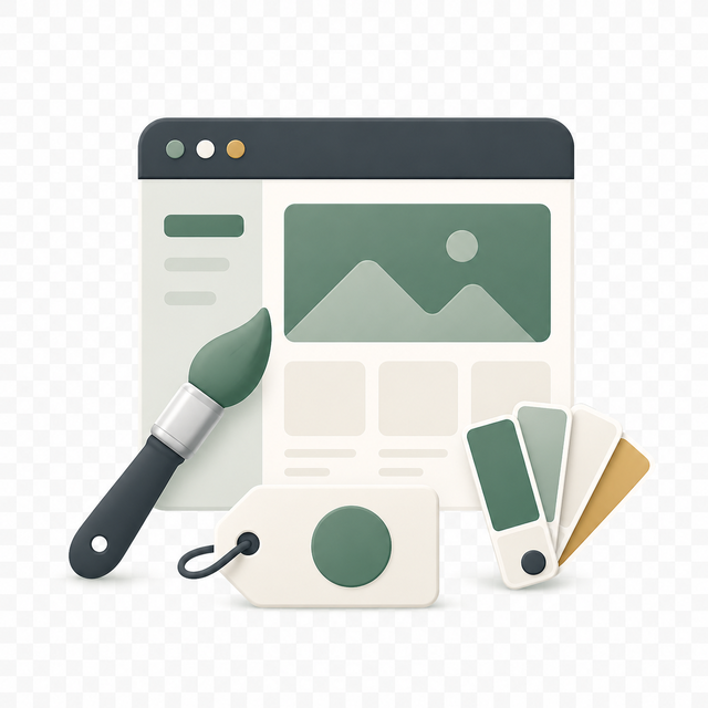White label branding icon